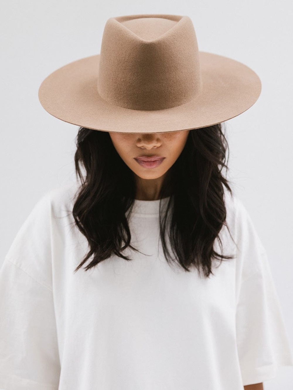 New Gigi Pip Dakota Triangle Crown Hat